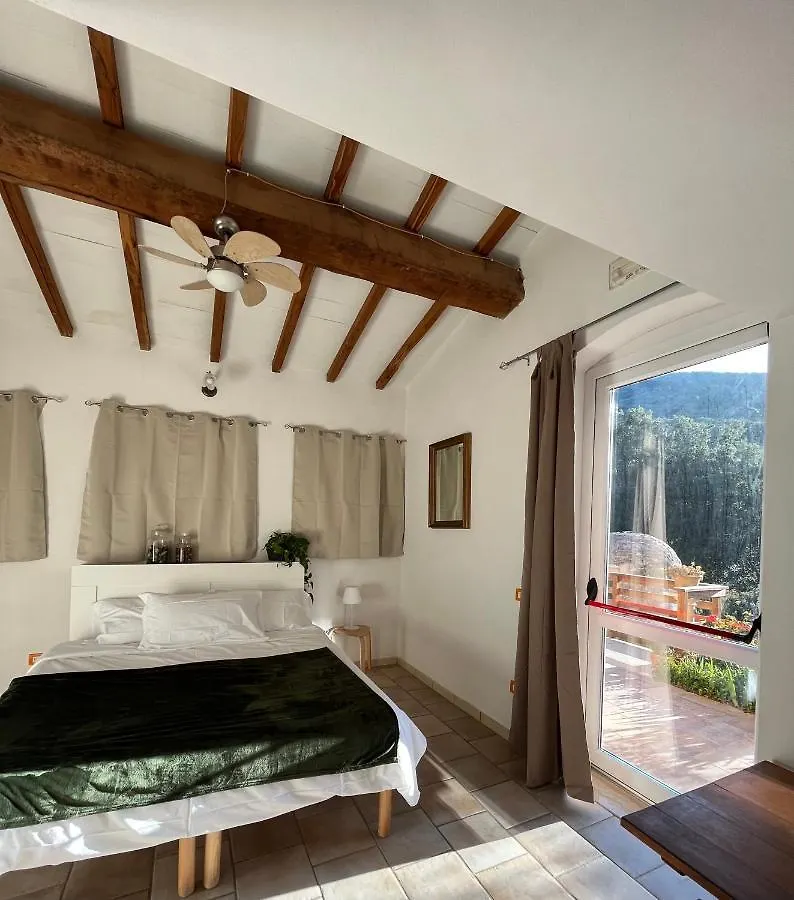 B&B La Fucinaia Pet Friendly Adults Only Campiglia Marittima Oda ve Kahvaltı